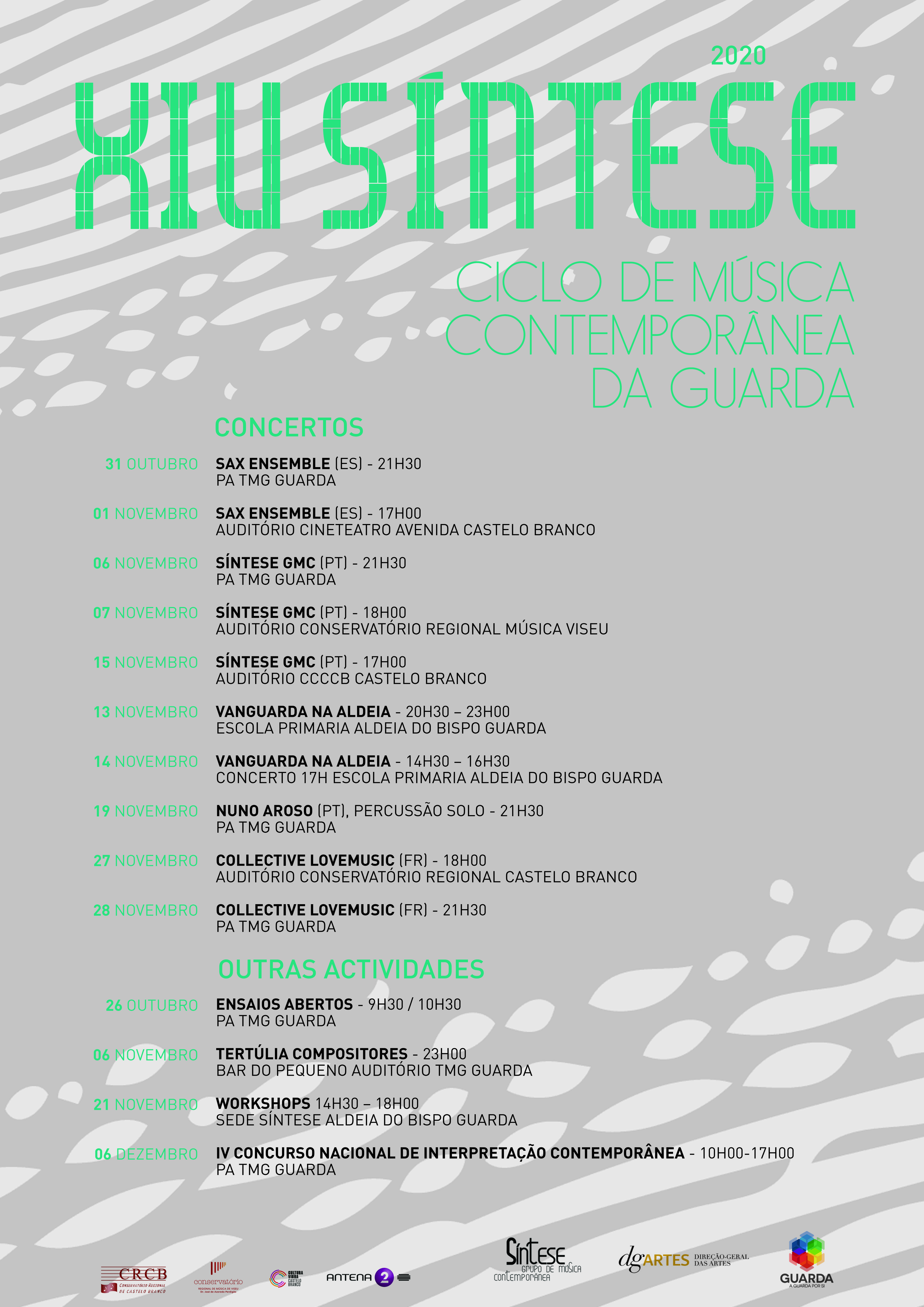 Síntese Festival 2020 poster